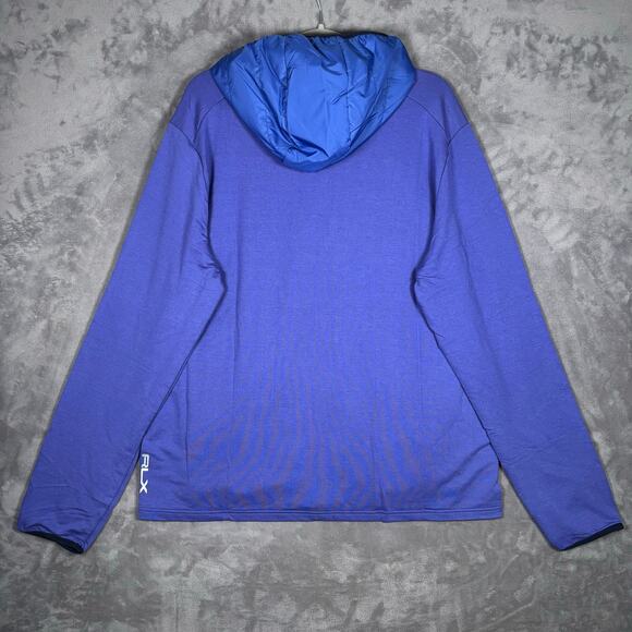 RLX Ralph Lauren Hybrid Quilted Golf Hoodie Jacket Men’s XL NWT - Picture 2 of 8